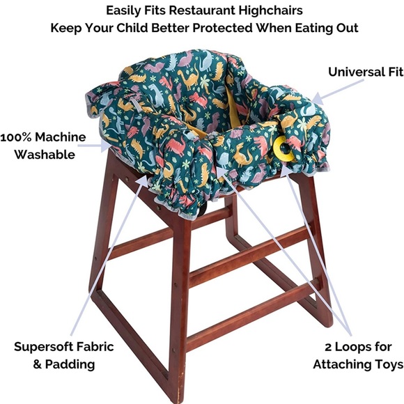 Suessie grocery cart cover - Picture 3 of 3